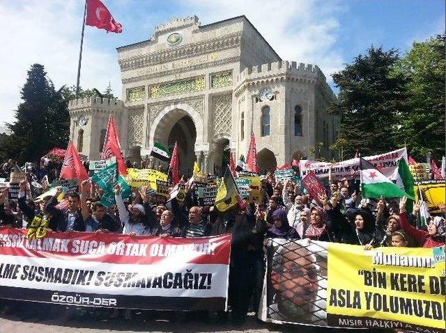 &Ouml;zg&uuml;r-der Mısır&rsquo;daki İdamları Protesto Etti 1