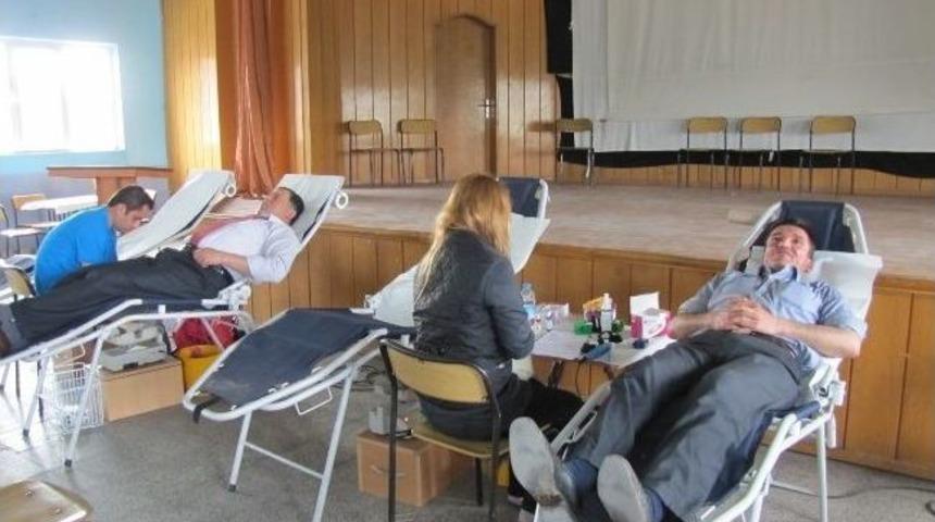 Hisarcık&rsquo;ta Kan Bağışı Kampanyası