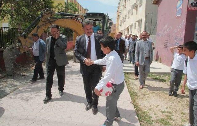 Başkan Tuna &Ccedil;alışmaları İnceledi 1