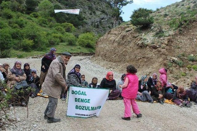 Köylülerden Mudurnu Kaymakamına Tepki