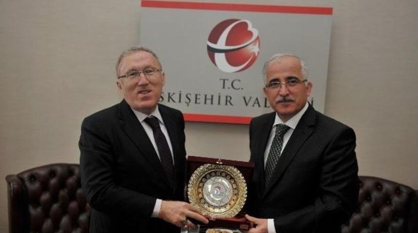 Enerji Ve Tabii Kaynaklar Bakan Yardımcısı Mercan'dan Vali Tuna&rsquo;ya Ziyaret