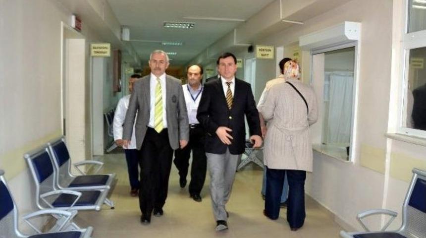 Saldırıya Uğrayan İl K&uuml;lt&uuml;r Turizm M&uuml;d&uuml;r&uuml; Karak&ouml;se&rsquo;ye Ziyaret