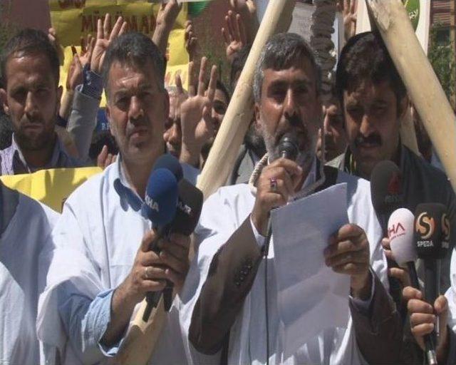 Mısır’daki İdam Kararlarına Diyarbakır’dan Darağaçlı Protesto