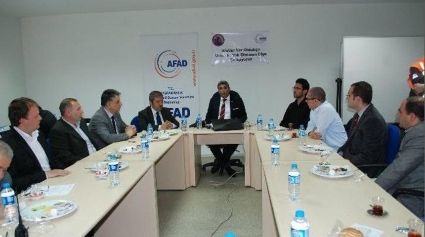 Afyonkarahisar&rsquo;da Olası Afetlerde Kurumlar Arasındaki İş Birliği Masaya Yatırıldı