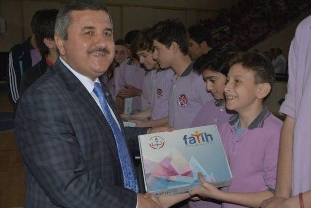 Fatsa&rsquo;da Tablet Dağıtımı 2