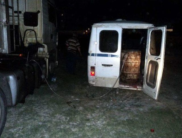 Konya&rsquo;da Ka&ccedil;ak Mazot Operasyonu 2