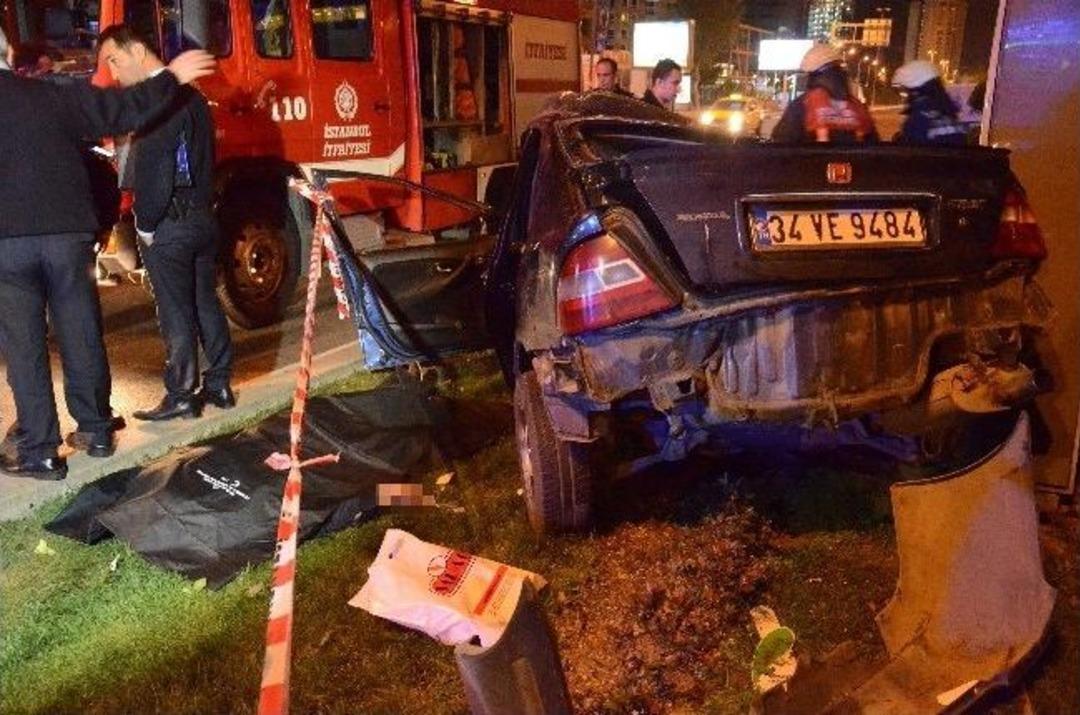 Şişli&rsquo;de Feci Kaza : 1 &Ouml;l&uuml;