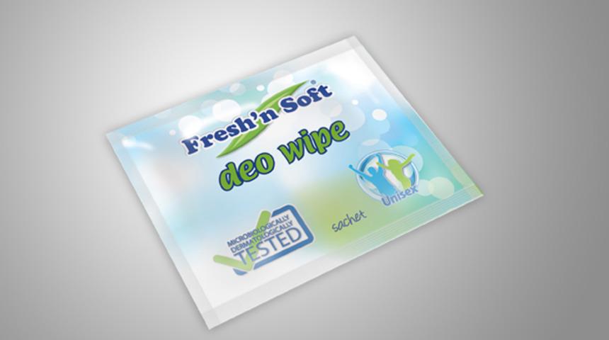 Fresh'n Soft Deo ıslak mendille deodorant taşımaya son!