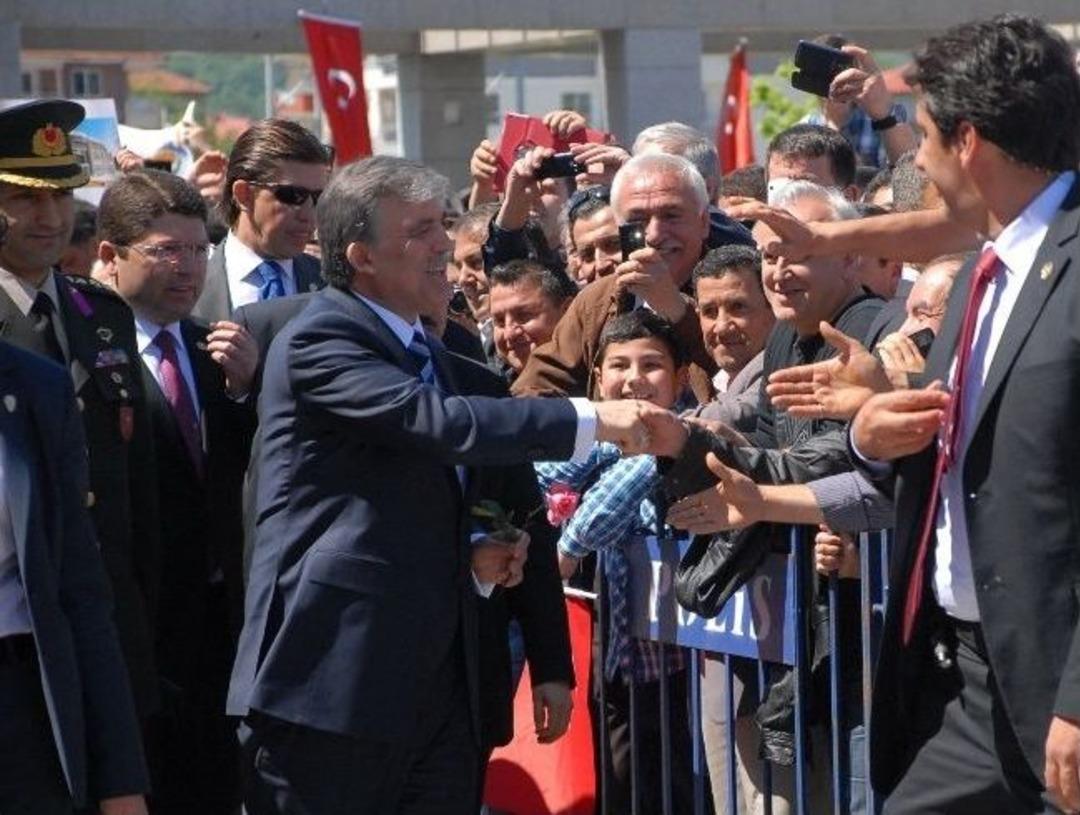 Bartın&rsquo;da Cumhurbaşkanı G&uuml;l&rsquo;e Sevgi Seli