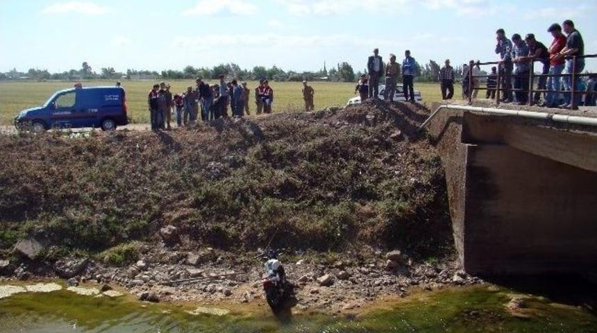 Dereye U&ccedil;an Motosikletin S&uuml;r&uuml;c&uuml;s&uuml; Hayatını Kaybetti