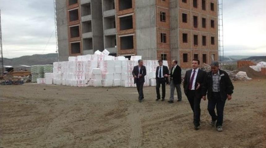 Boz&uuml;y&uuml;k Toki Konutları Tam Gaz