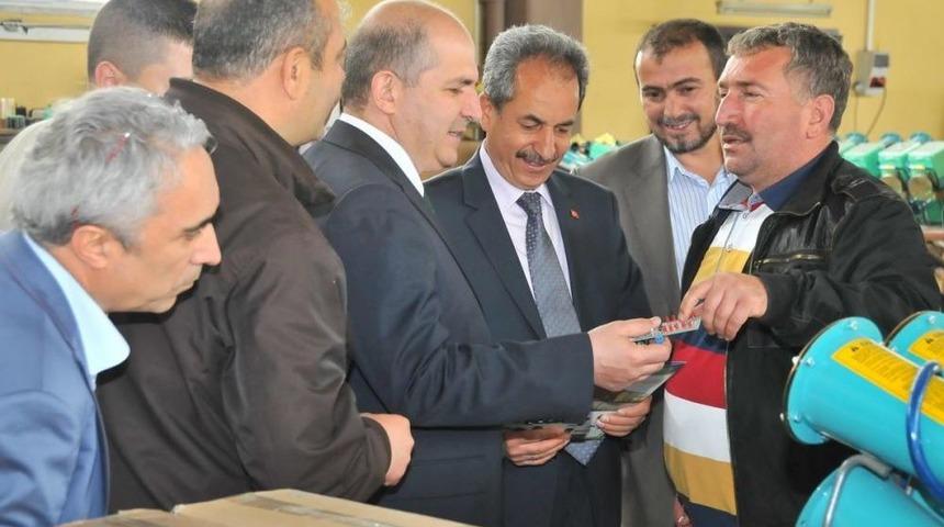 AK Parti Milletvekili Baloğlu, Organize Sanayi B&ouml;lgesini Gezdi