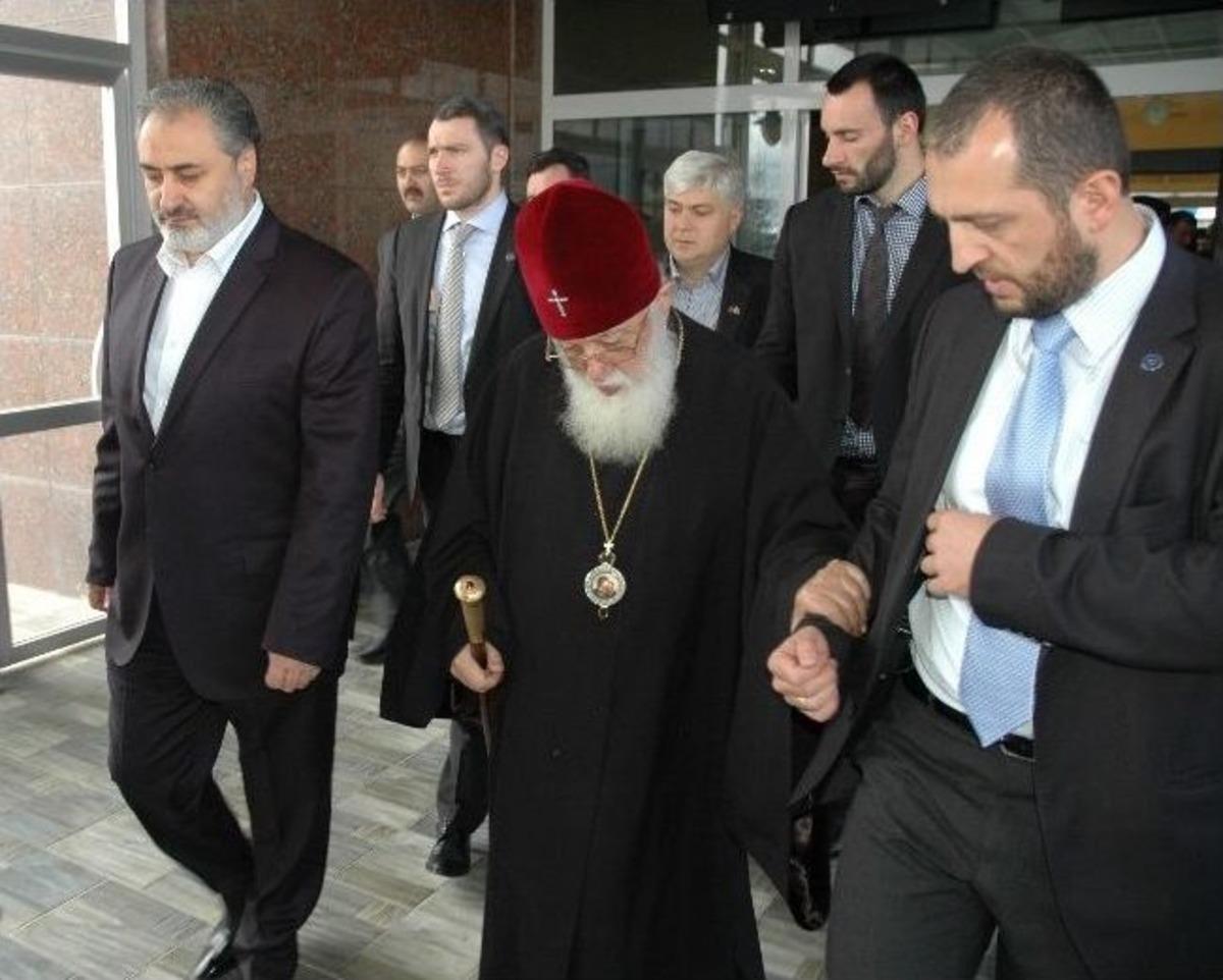G&uuml;rcistan Ortodoks Kilisesi Patriği 2. İlia Erzurum&rsquo;da