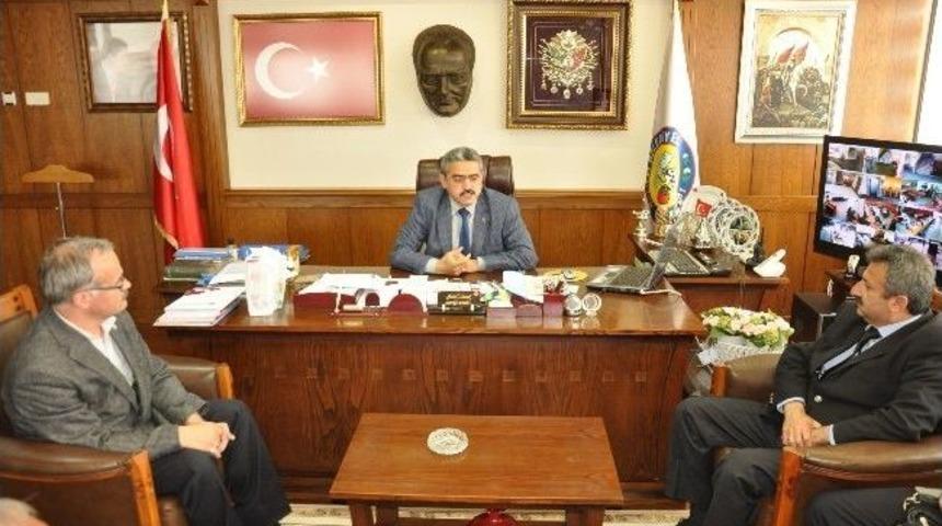 Tarım Kredi Kooperatifi M&uuml;d&uuml;rleri Alıcık&rsquo;ı Ziyaret Etti