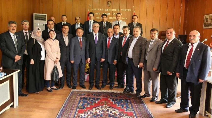 Aksaray Valisi Ataklı, İl Genel Meclisi'ni Ziyaret Etti