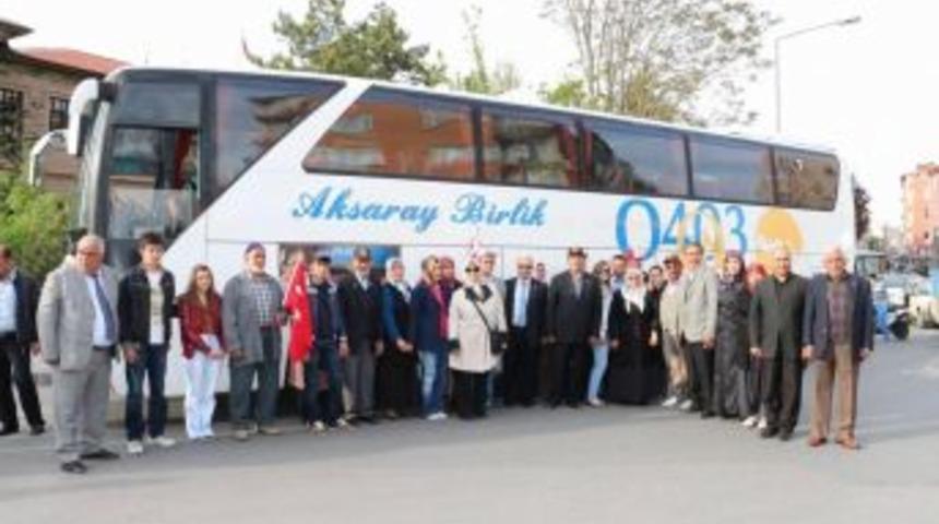 "T&uuml;rkiye Gazilerine Y&uuml;r&uuml;yor. Aksaray Şehitlerini Anıyor"