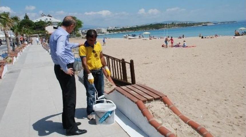 Altınkum Sezona T&uuml;m Hızıyla Hazırlanıyor