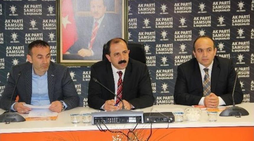 Ak Parti Teşkilat Başkanları Toplandı