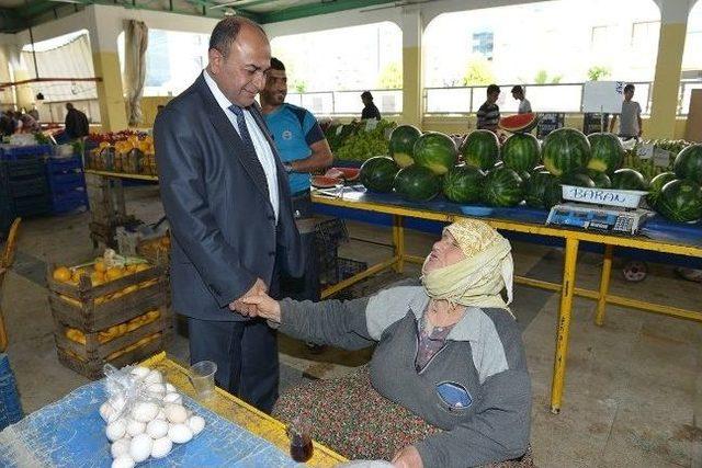 Başkan Arslan’dan Ataşehir Pazaryeri Turu