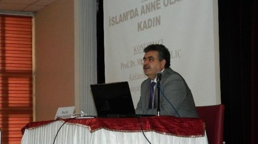 Kırklareli'de 'ana Olarak Kadın' Konferansı D&uuml;zenlendi