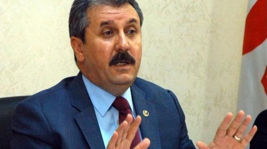 B&uuml;y&uuml;k Birlik Partisi Genel Başkanı Mustafa Destici: