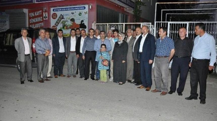 Başakan &Ccedil;elikcan Kozak Derneğini Ziyaret Etti