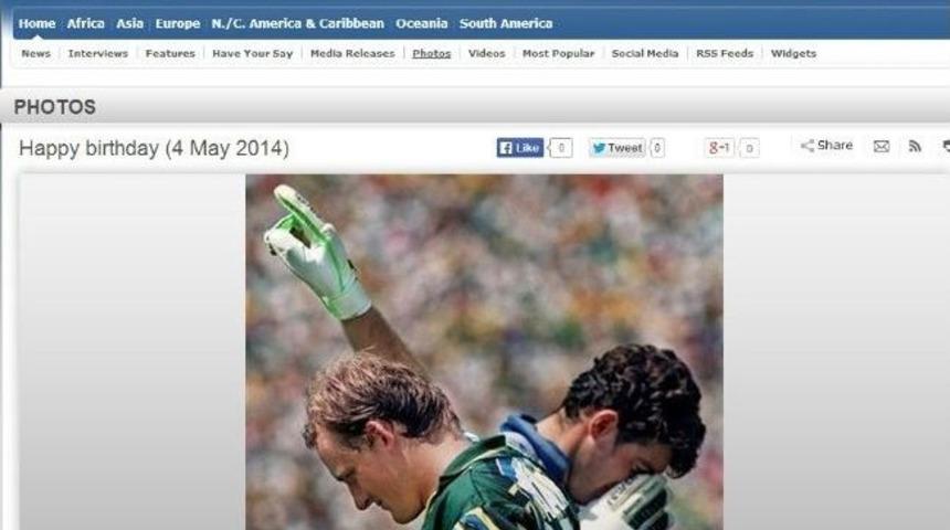 Fıfa, Taffarel&rsquo;in Doğum G&uuml;n&uuml;n&uuml; Kutladı