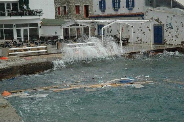 Bodrum'da Fırtına