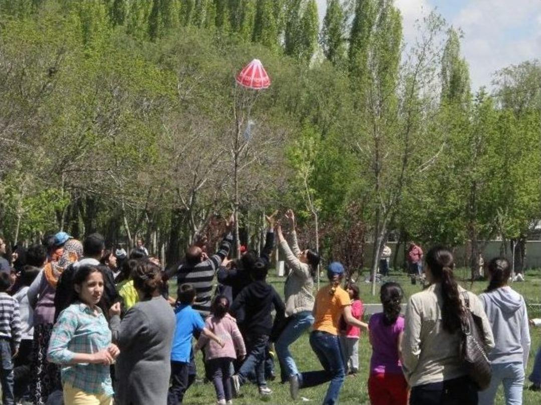 Van&rsquo;da 'g&ouml;kten Dondurma Yağsa&rsquo; Etkinliği