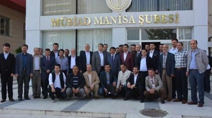 Başkan &Ccedil;elik M&uuml;siad&rsquo;ın Konuğu Oldu