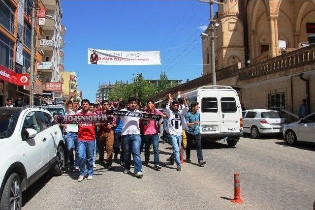 Mardinspor Taraftarları Takımları İçin Yürüdü