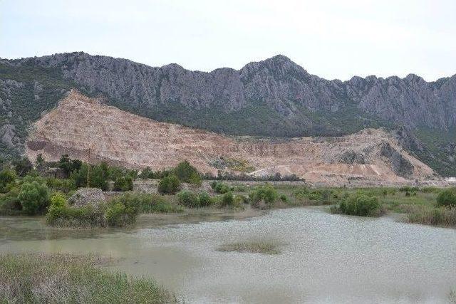 Antalya&rsquo;da Taş Ocakları Kapatılsın Eylemi 1