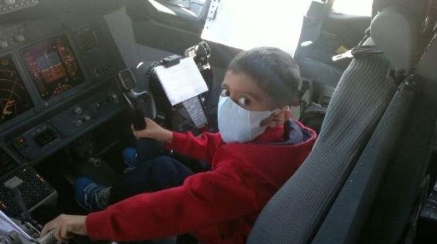 L&ouml;semi Hastası Minik Erhan'a Thy'den S&uuml;rpriz