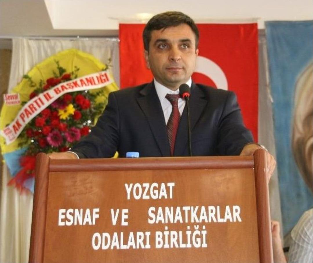 Yozgat Esnaf Ve Sanatkarlar Odaları Birliği Başkanlığı'na Latif Altın Se&ccedil;ildi