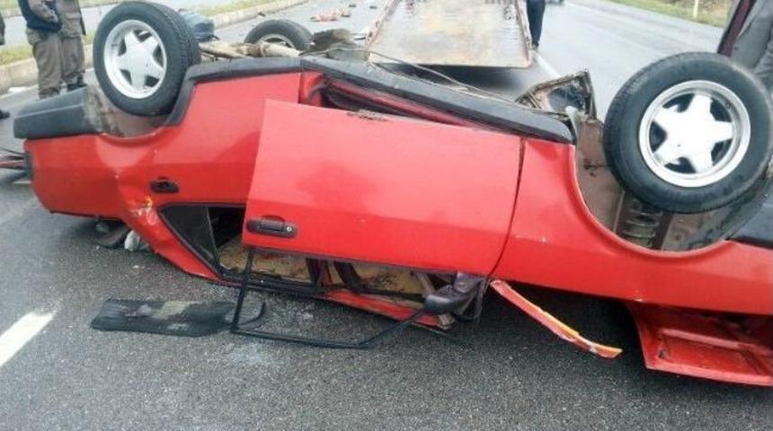 Sungurlu&rsquo;da Trafik Kazası: 1 &Ouml;l&uuml;, 3 Yaralı