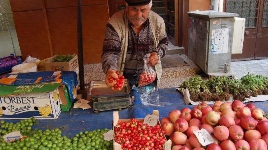 Lapseki Kirazı Halk Pazarına İndi