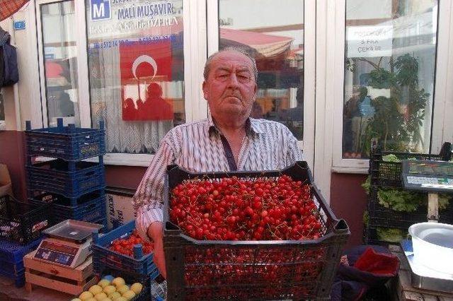 Lapseki Kirazı Halk Pazarına İndi 1