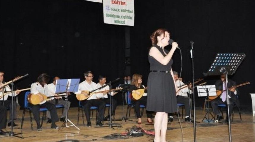 &Ouml;demiş Halk Eğitim&rsquo;den K&uuml;lt&uuml;r Ve Sanat Gecesi