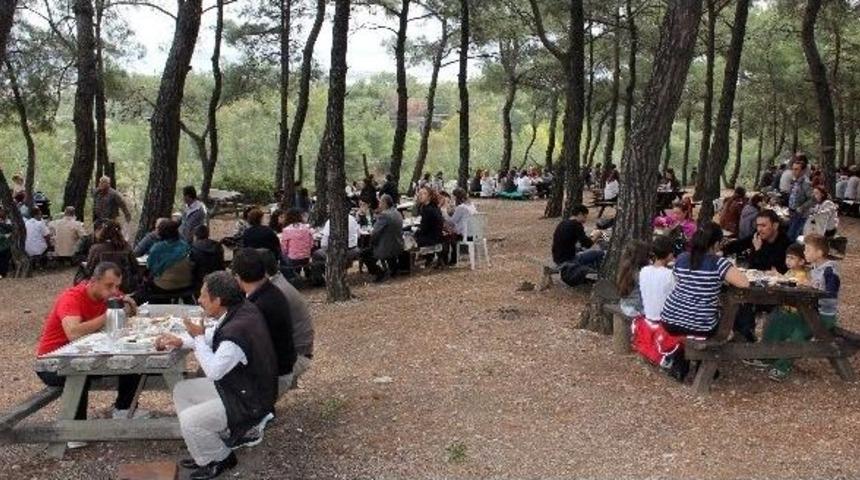 Urla'nın Başkanı &Ccedil;alışanları İle Piknikte Buluştu