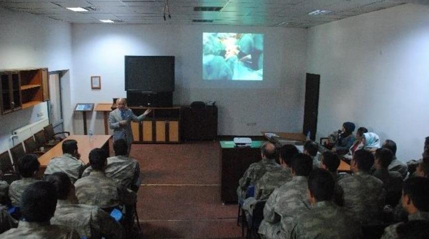 Askerlere Sigara Ve Kanser Semineri