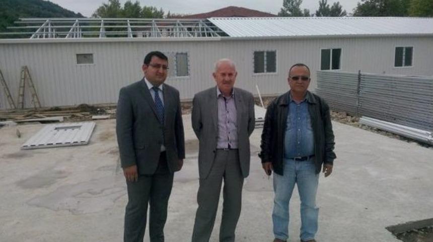 Başkan Karaman, Baraj Şantiyesini Ziyaret Etti