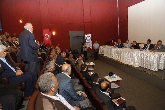 Başkan Tahmazoğlu Şahinbeyli Muhtarlarla Bir Araya Geldi 2