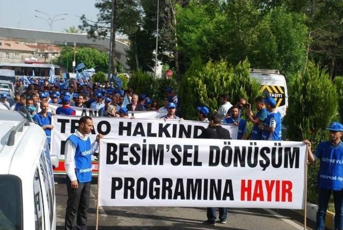 Tpao İş&ccedil;ileri &Ouml;zelleştirmeye Karşı Y&uuml;r&uuml;d&uuml;