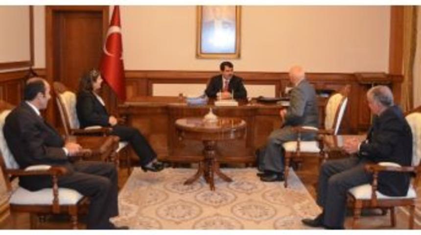 İş Adamları, Vali Şahin'i Ziyaret Etti