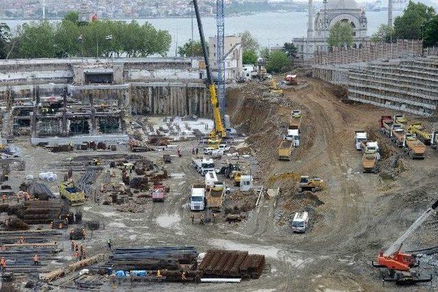 Vodafone Arena Stadı’nın İnşaatı Hızla Sürüyor