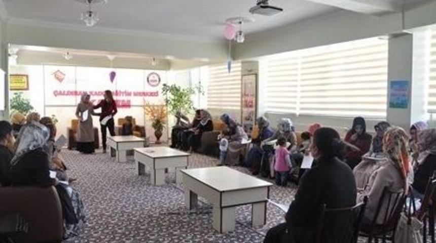 &Ccedil;aldıran&rsquo;da Sertifika T&ouml;reni