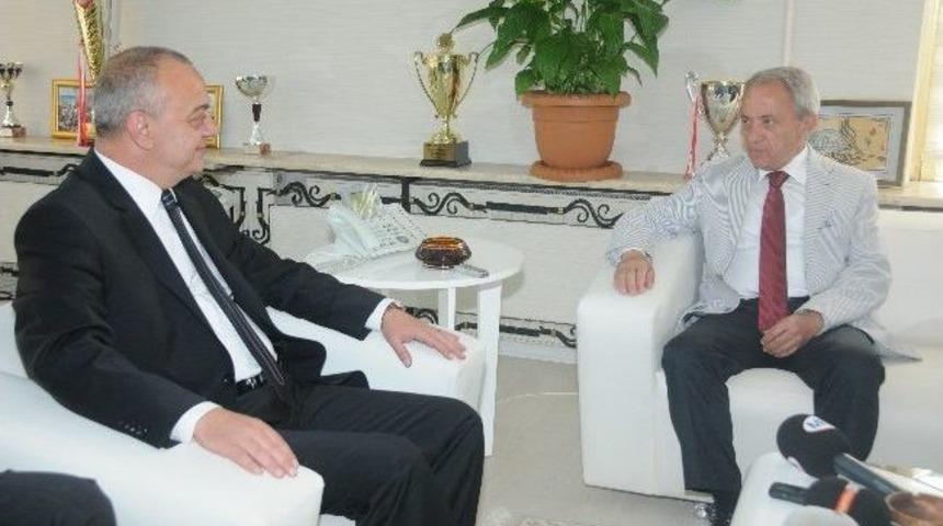 Mtso&rsquo;dan Başkan Erg&uuml;n&rsquo;e Tebrik Ziyareti