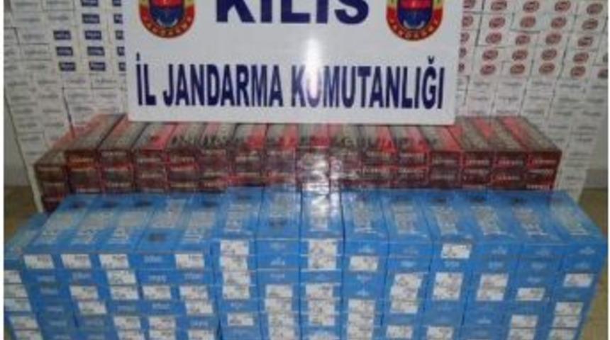 Polateli İl&ccedil;esinde 13 Bin 750 Paket Ka&ccedil;ak Sigara Ele Ge&ccedil;irildi