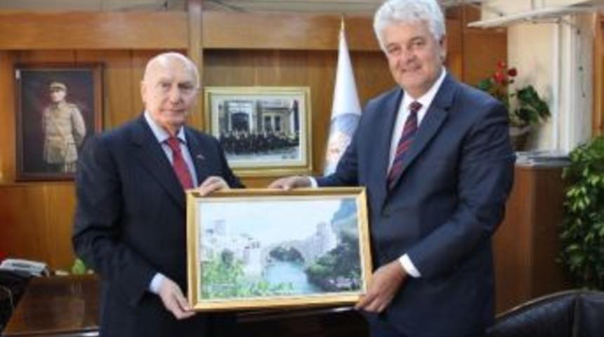 Başkan Dalgı&ccedil;'a Anlamlı Ziyaret