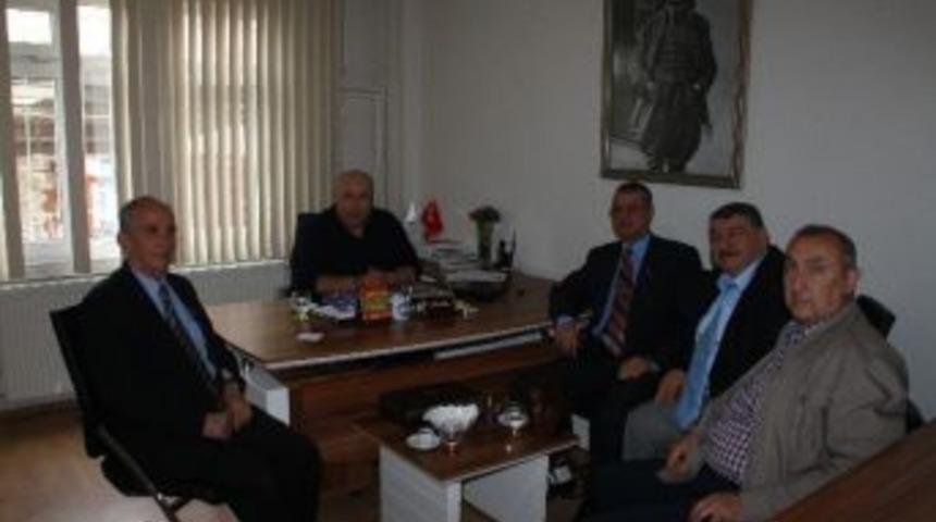 Başkan Timur&rsquo;a Emeklilerden Ziyaret